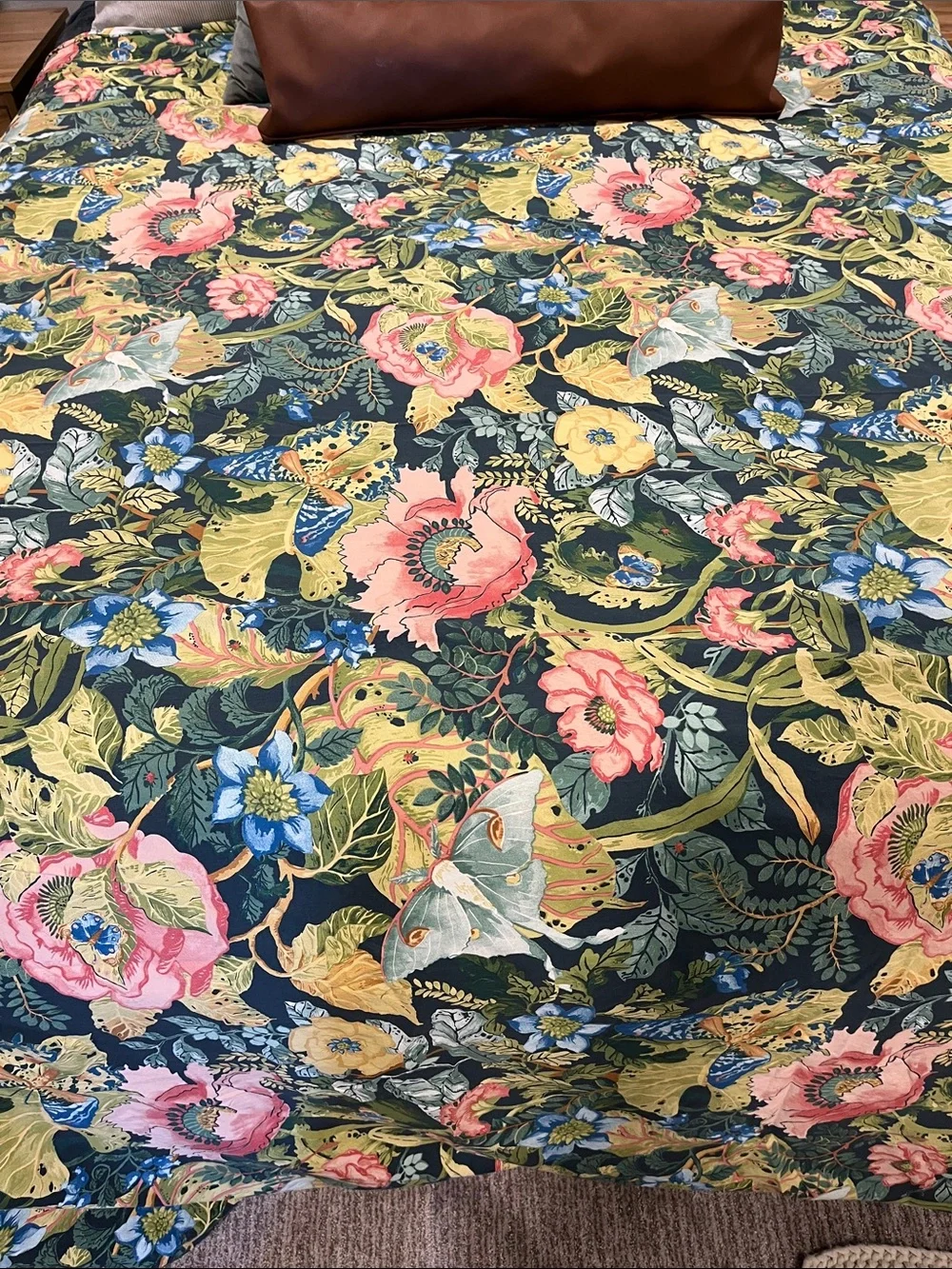 Pottery Barn Duvet Cover Lyla Garden Reversible